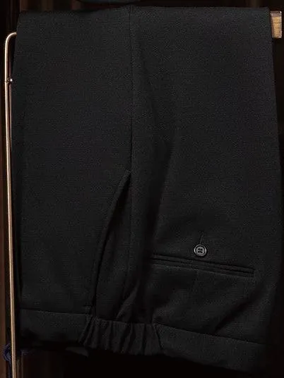 Classic Black Tailored Suit Jacket & Trousers