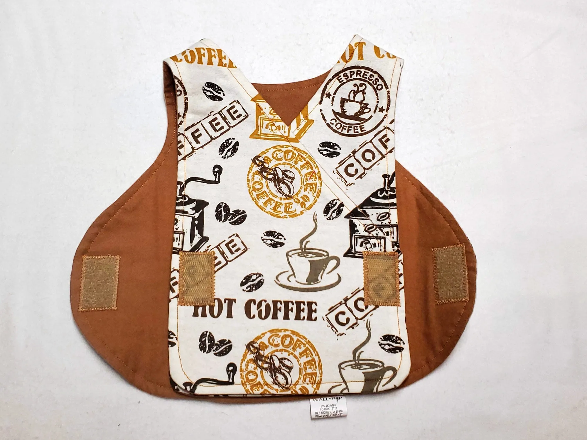 Coffee NICU smock. 5-8 lb. Ready to Ship.