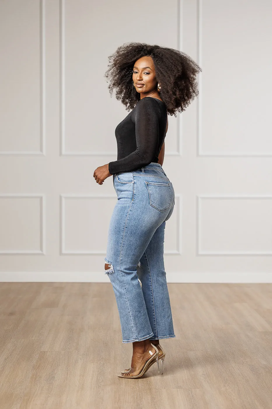 FINAL SALE - Everest Ripped Straight Jeans