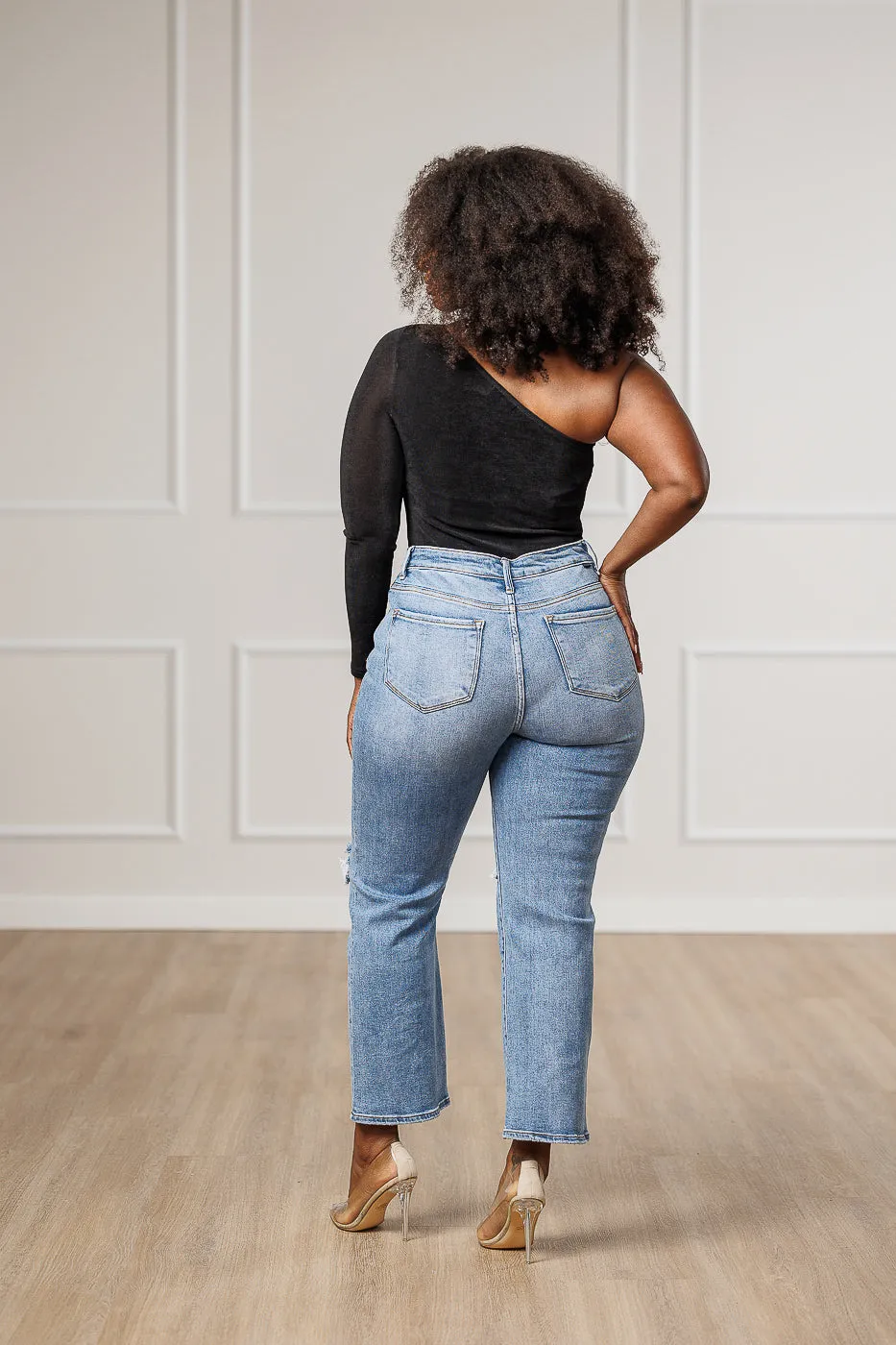 FINAL SALE - Everest Ripped Straight Jeans