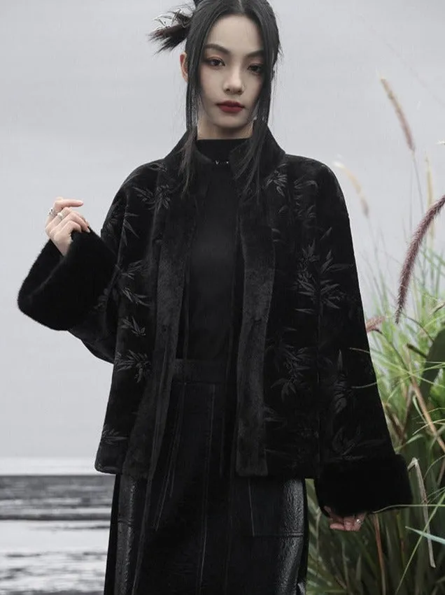 Fur China Velvet Outerwear