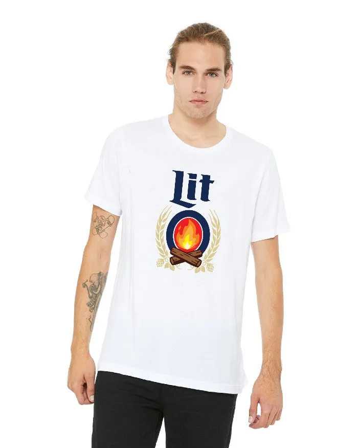 INK "Lit" T-Shirt - White
