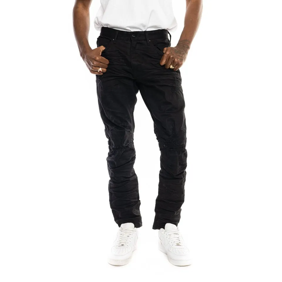 Rip & Repair Basic Jeans - Jet Black