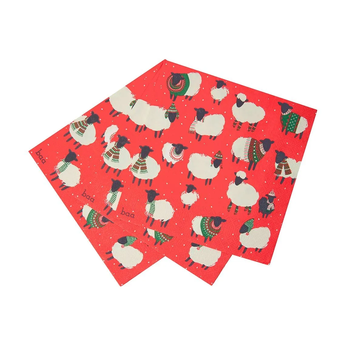 Sheep Print Paper Napkins