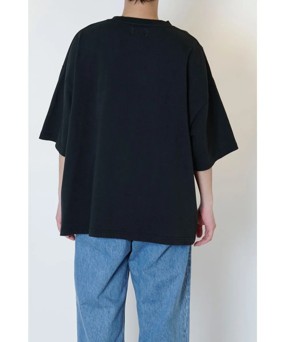 WIDE S/S TEE "BLACK"